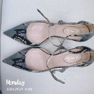 SJP by Sarah Jessica Parker ankle strap pump